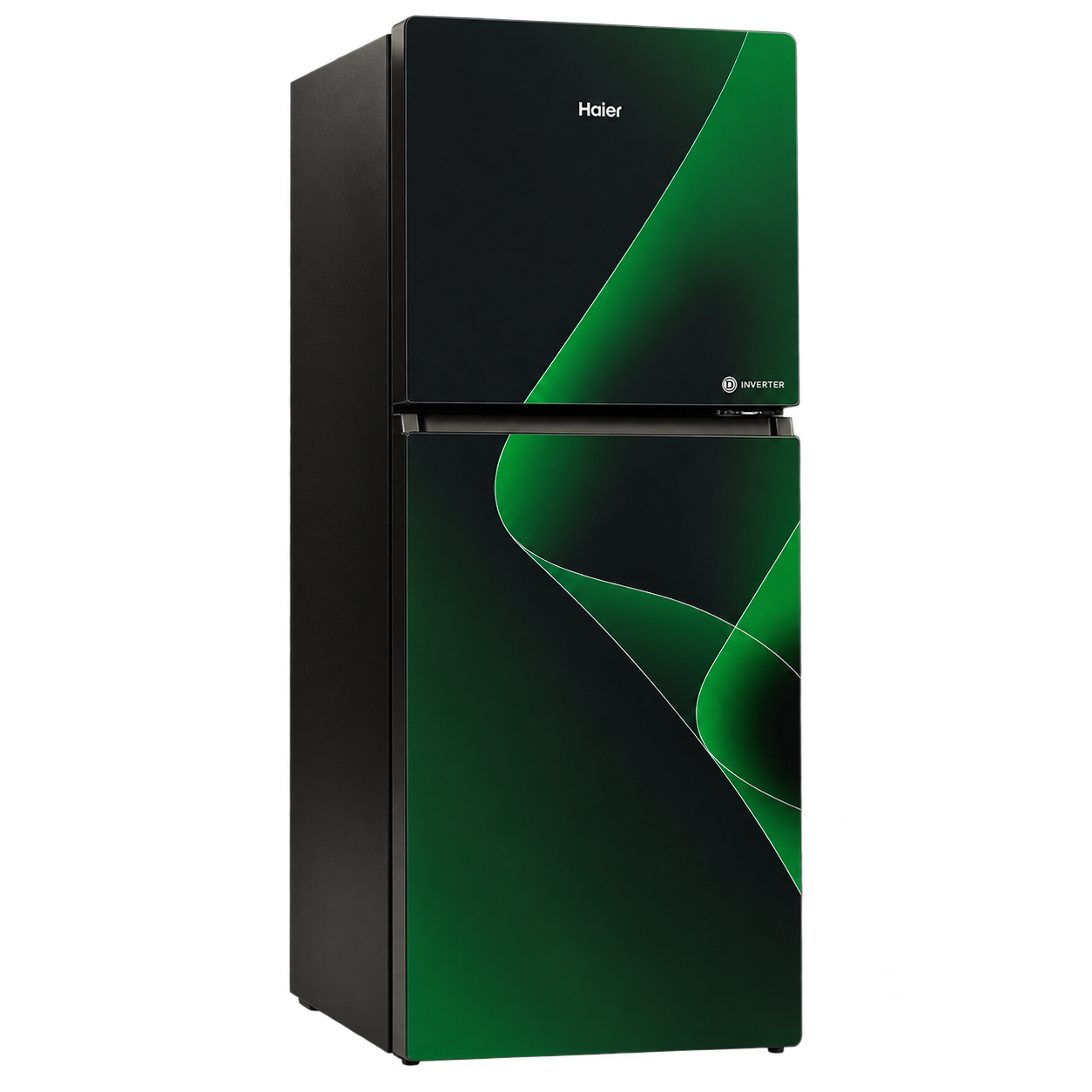 Haier HRF-346IPGA 346L Smart Inverter Refrigerator – Green - Image 2