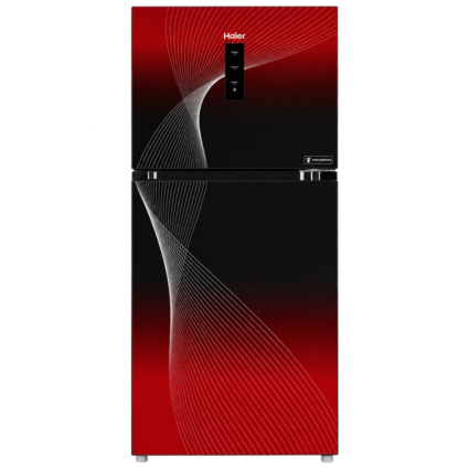 Haier HRF-418 IFRA 418L Smart Inverter Double Door Refrigerator – Red