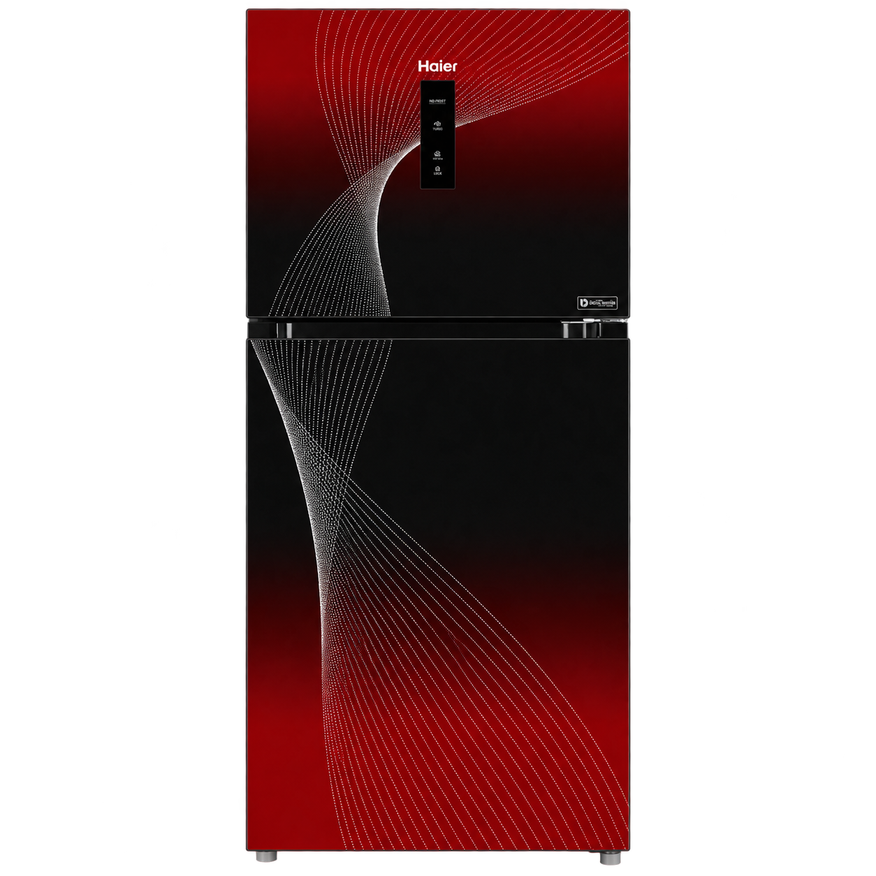Haier HRF-458 IFRA 458L Digital Inverter Double Door Refrigerator – Red
