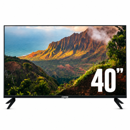 iZone 40W700 40 Inch Smart Frameless LED TV with Voice Assistant