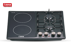 IZone ATL-425SS Infrared + Gas Kitchen Hob