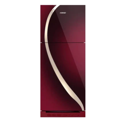 Homage HRF-47662 GD 18 CFT Crystal Series Double Door Refrigerator – Maroon
