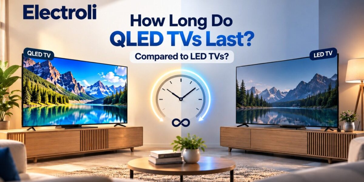 How Long Do QLED TVs Last Compared to LED TVs