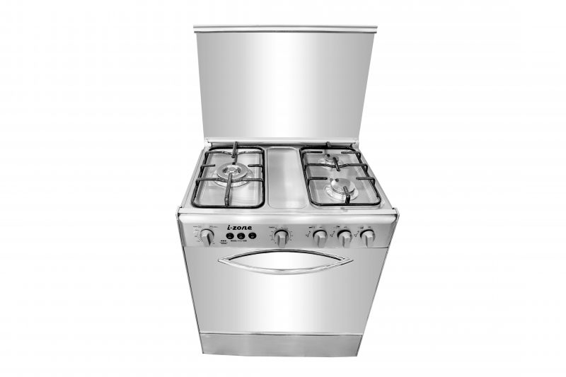 IZone 1500/909 Glass 3 Burner Gas Cooking Range