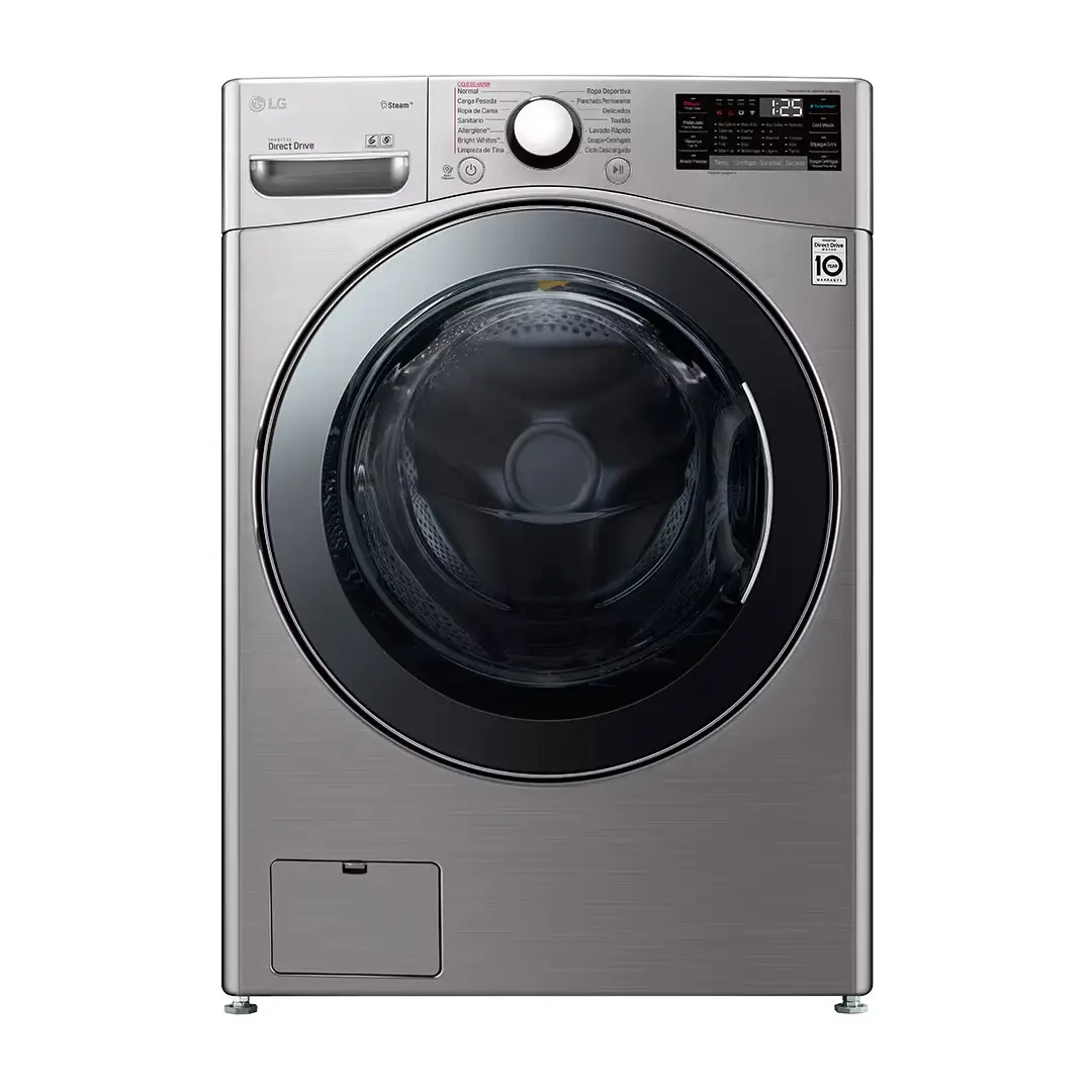 LG F0L2CRV2T2 20 KG / 12 KG Front Load Washer Dryer with Steam, TurboWash & ThinQ