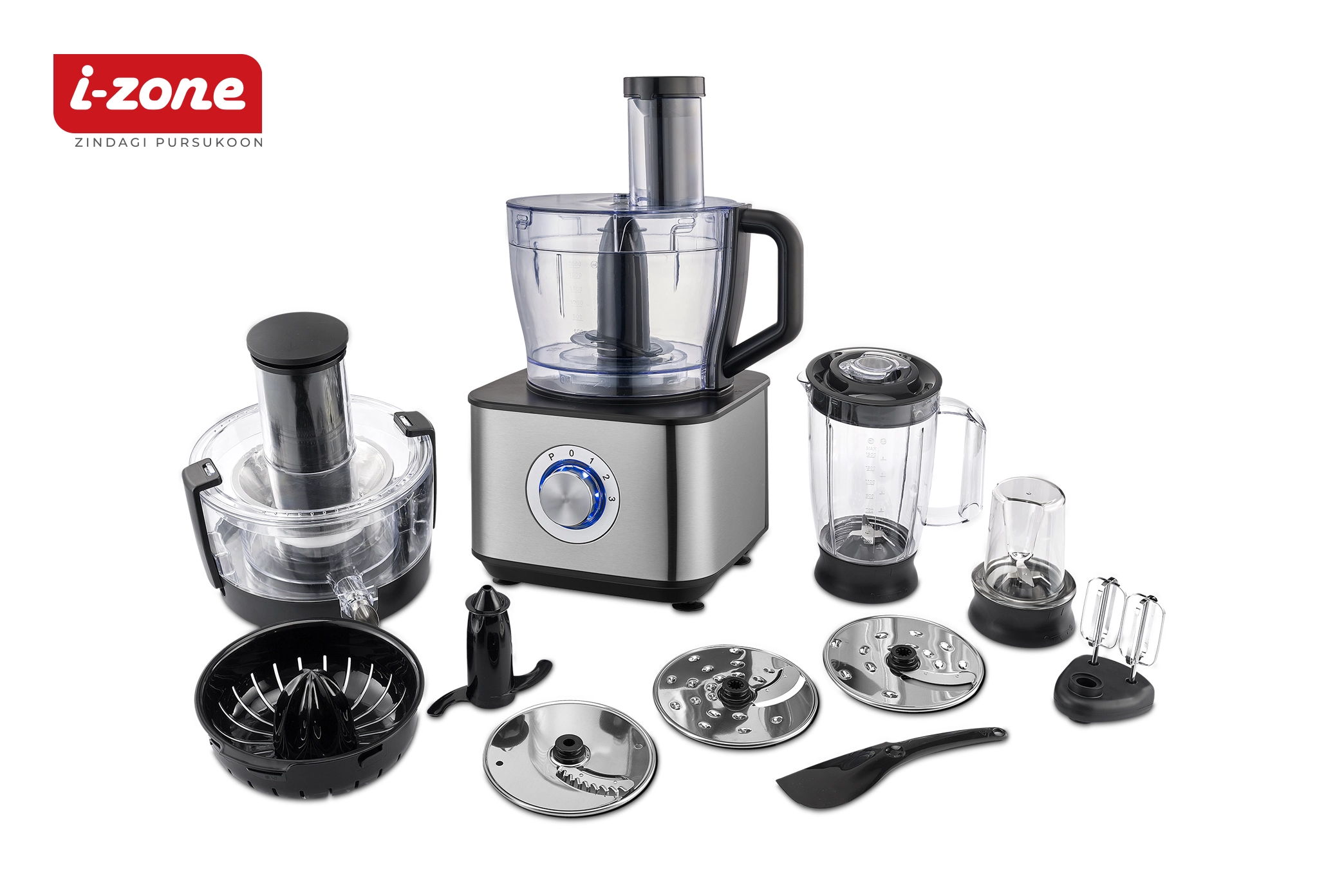 IZone NAT-5595 Food Processor 3.2L