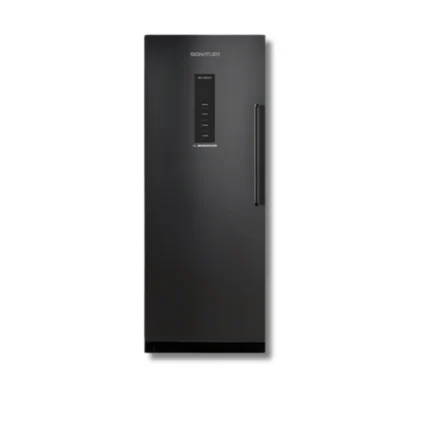 Signature PR80 390L Inverter Larder Style No Frost Refrigerator – Black INOX