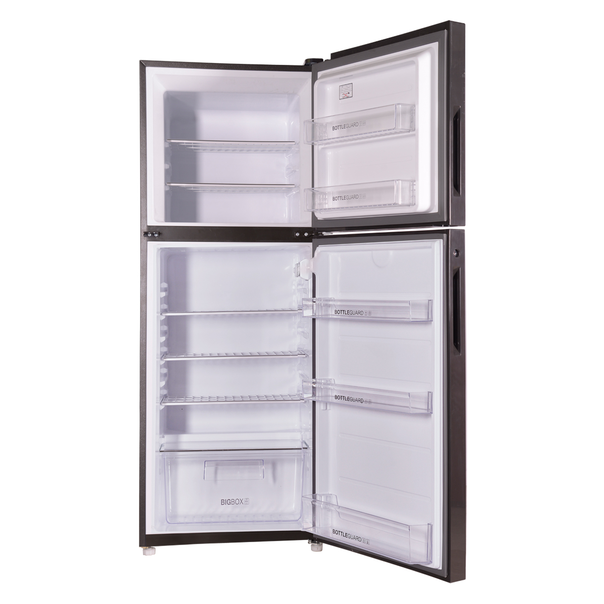 Haier HRF-276EBS 276L E-Star Double Door Refrigerator – Silver - Image 4