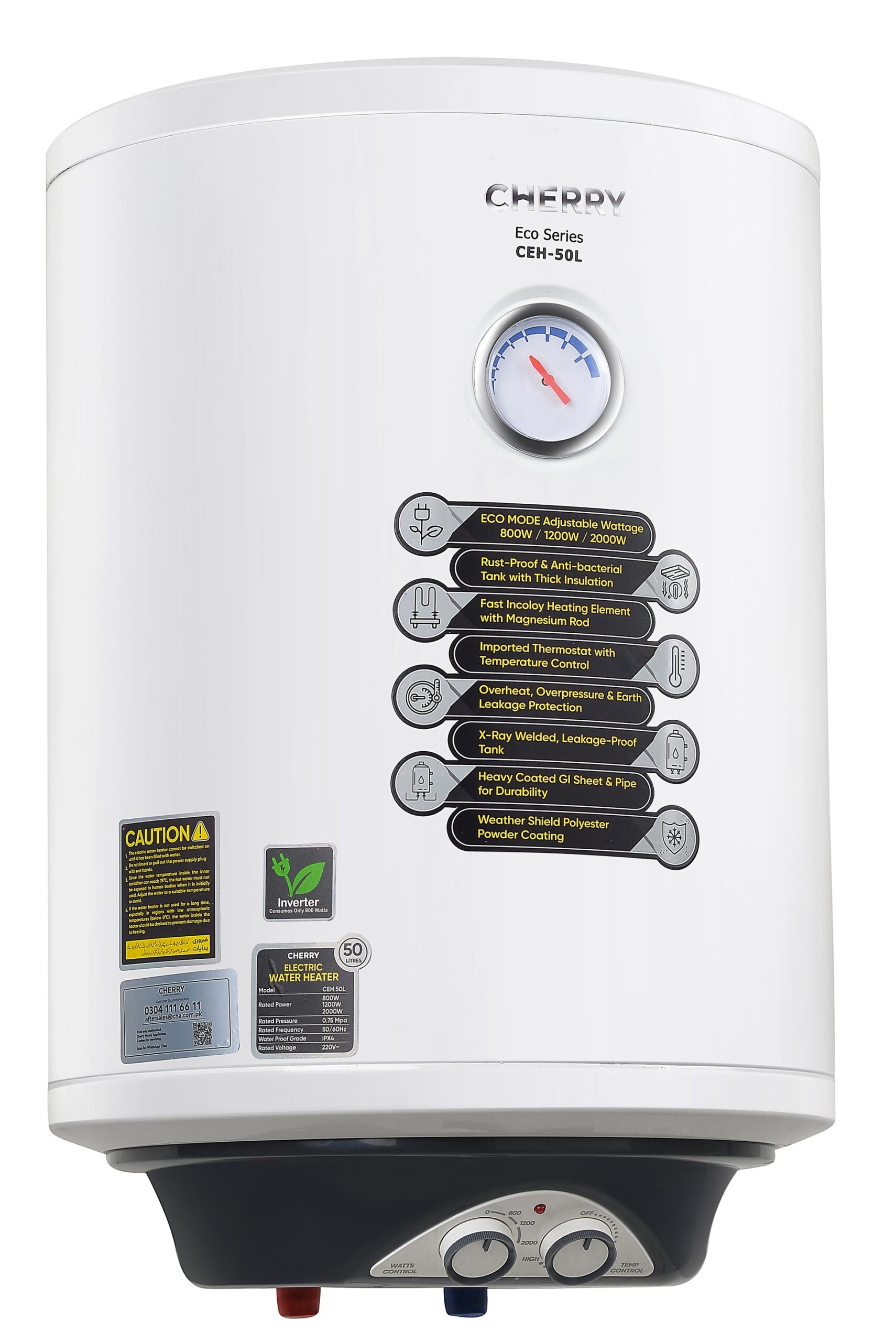 Cherry CEH-40L ECO Series 40L Electric Water Geyser