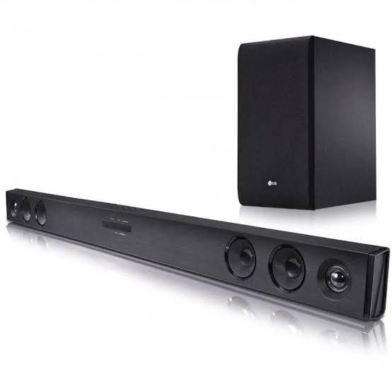 LG SJ3 2.1 Channel 300W Soundbar with Wireless Subwoofer