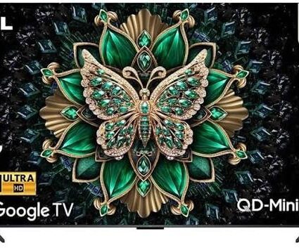 TCL 75C6K 75 Inch Premium QD-Mini LED 4K Google TV – 144Hz, ONKYO Audio