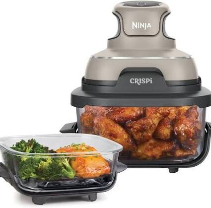 Ninja Crispi FN101GY 4-in-1 Portable Glass Air Fryer