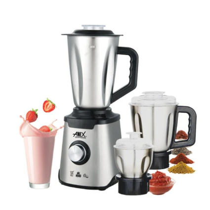 Anex AG-6133SS Deluxe Blender & Grinder 1.5L 600W